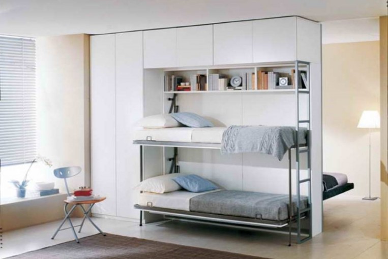 hidden bunk beds