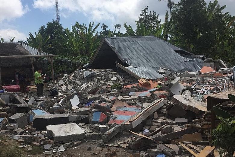 Singaporean couple survives 2 Lombok quakes