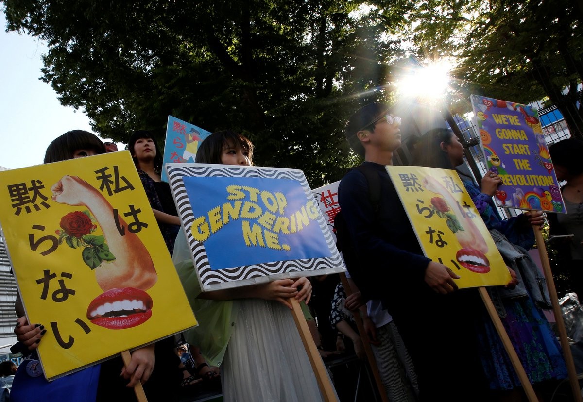 Japan PM Shinzo Abe pledges zero tolerance on sexual harassment