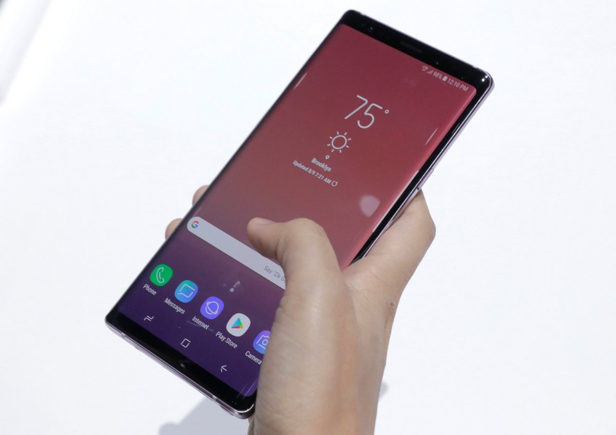 Samsung unveils gaming-friendly Galaxy Note 9 