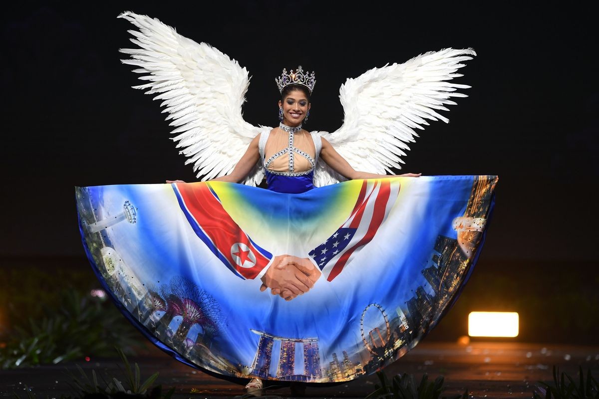 Miss Universe 2018 contestants show off national costumes
