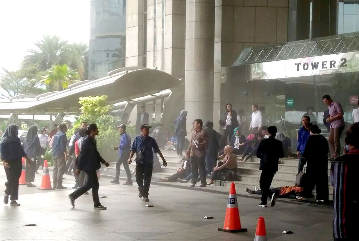 Investigators probe cause of Jakarta stock exchange walkway collapse 