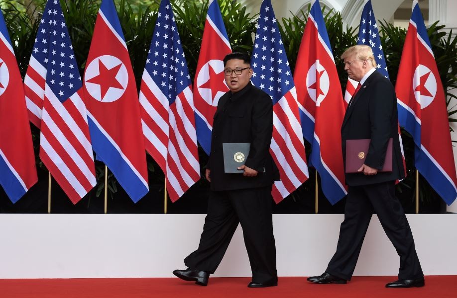 China suggests sanctions relief for North Korea after US summit