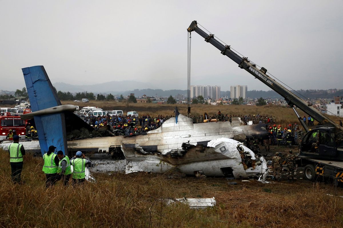 Flight data recorder retrieved from wreckage of Nepal plane crash