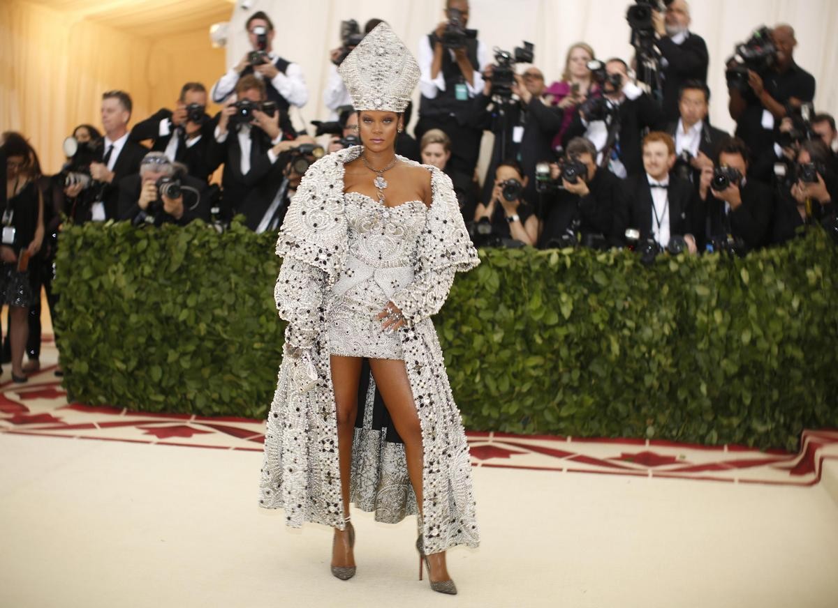 Goddesses, angels and a pope rock Catholic-inspired Met Gala
