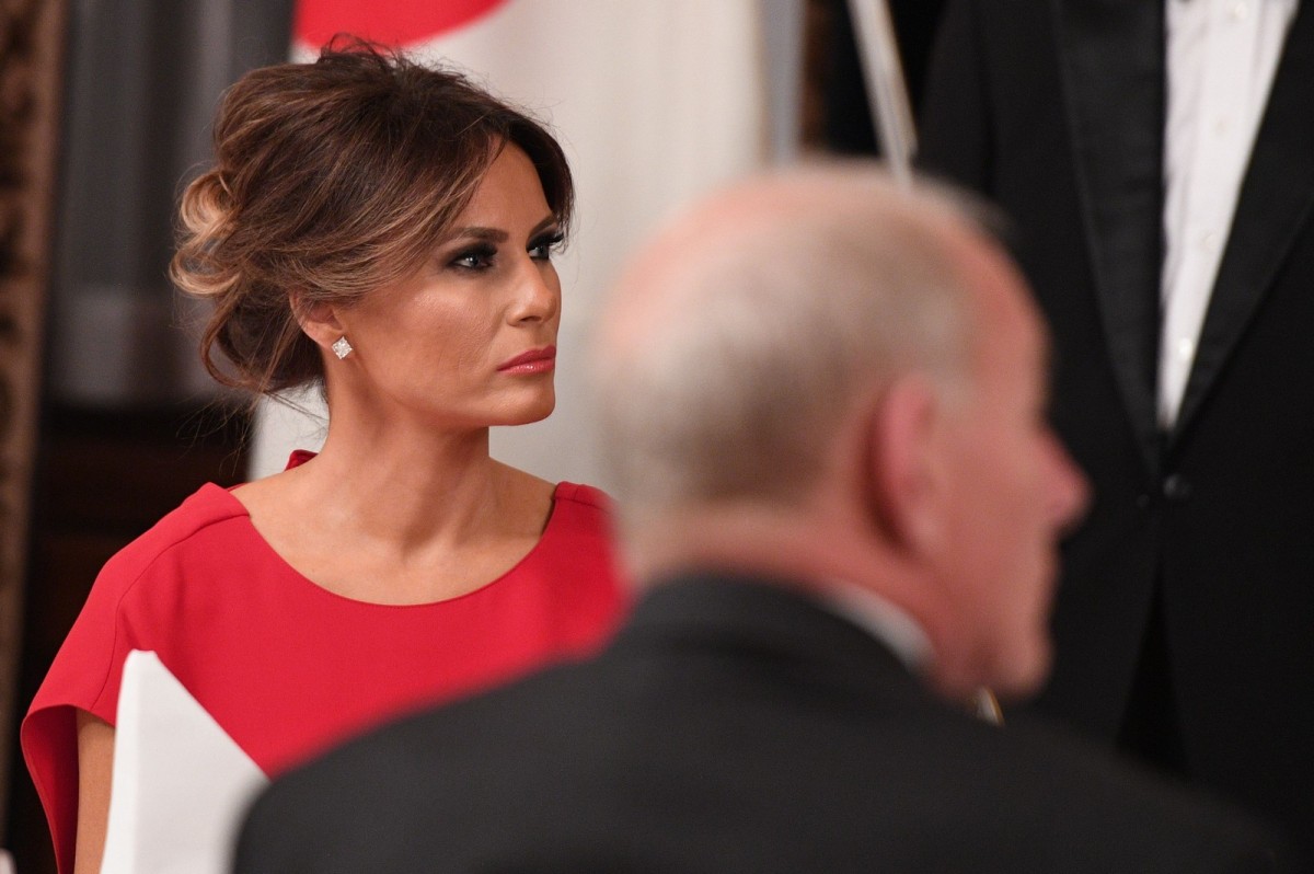 America's enigmatic first lady Melania Trump