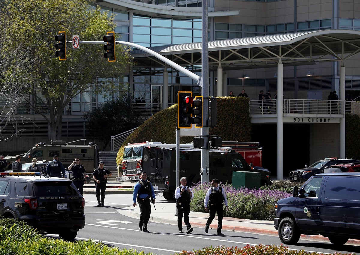 Woman wounds three at YouTube headquarters in California, then kills herself