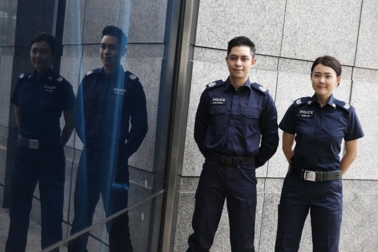 Photos: Police officers to don new uniform that handles the heat and humidity better