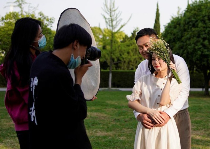 Love wins: Wedding preparations resume in Wuhan as coronavirus lockdown lifts