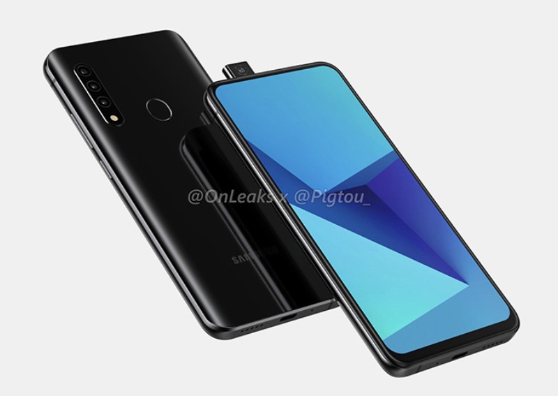 Samsung leaks hint at possible project on smartphone with pop-up camera