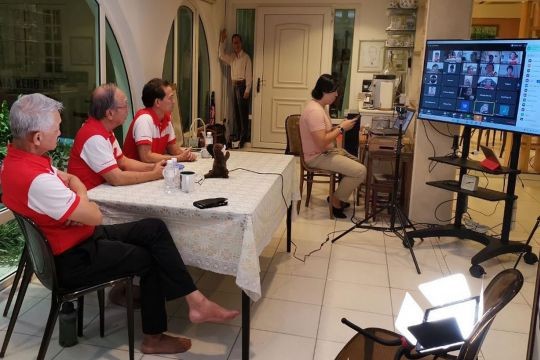 Virtual hustings for a Covid-19 Singapore General Election