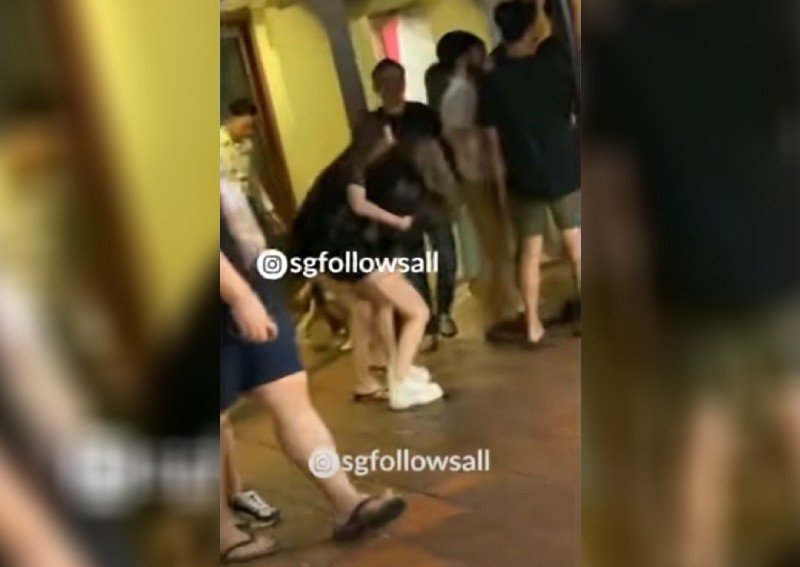 Catfight at Prinsep Street, 2 women arrested