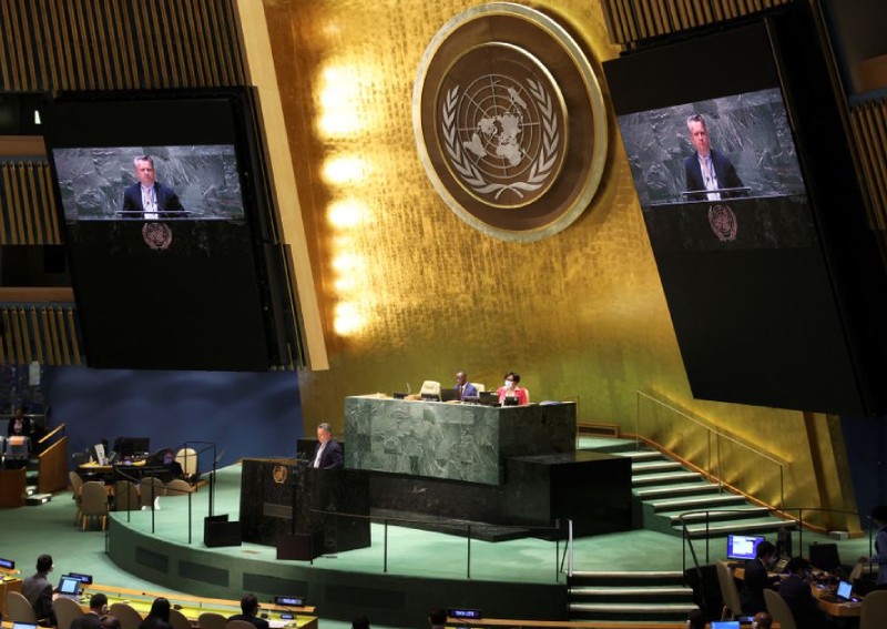 UN suspends Russia from human rights body, Moscow then quits