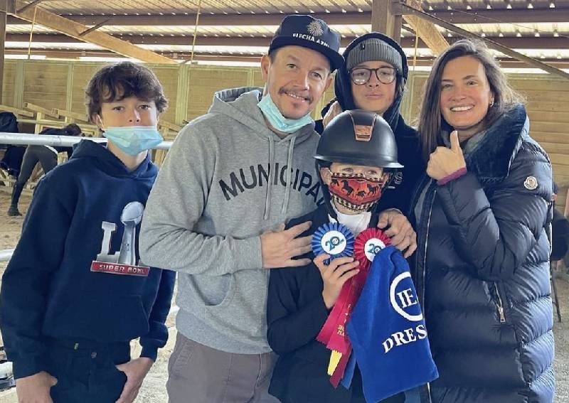 'I'm just trying to be an example': Mark Wahlberg won't force his children to go to church