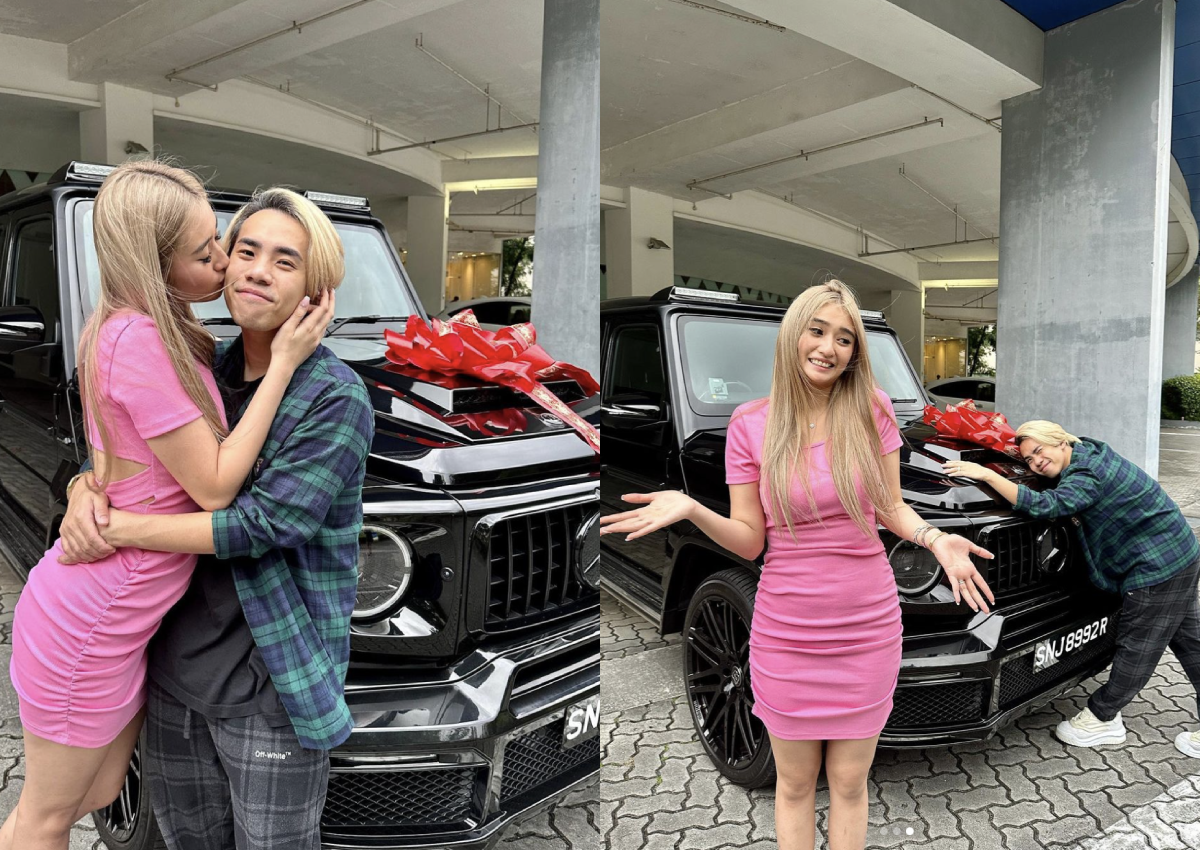 Hot wheels: Tan Jianhao stunned after receiving $1m Mercedes dream car from wife