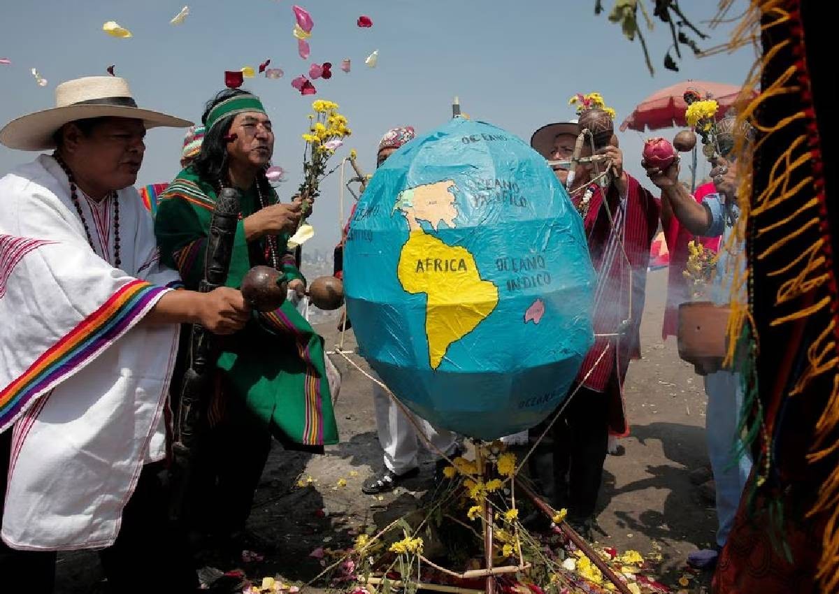 Activists gather for Earth Day, urge action to avoid 'dystopian' future