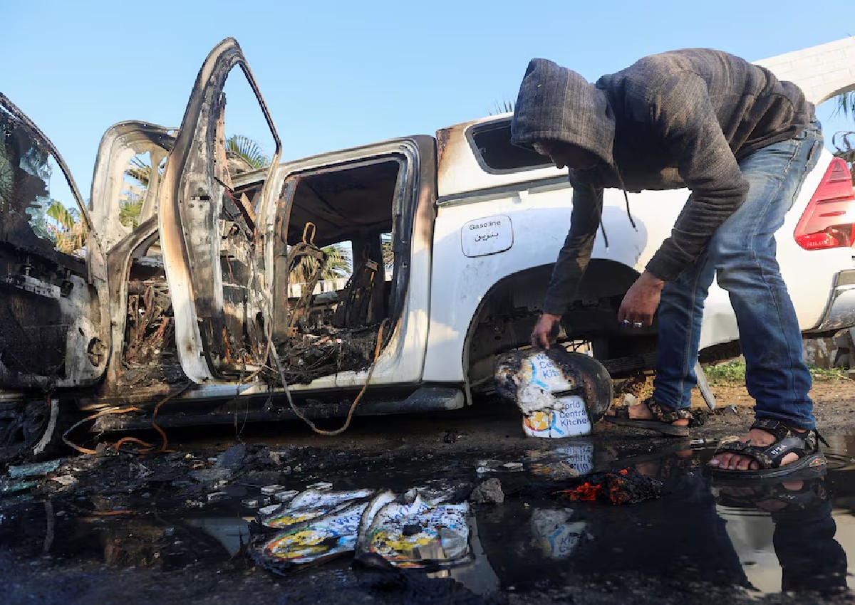 Israel fires 2 officers after finding grave errors in strike on aid workers