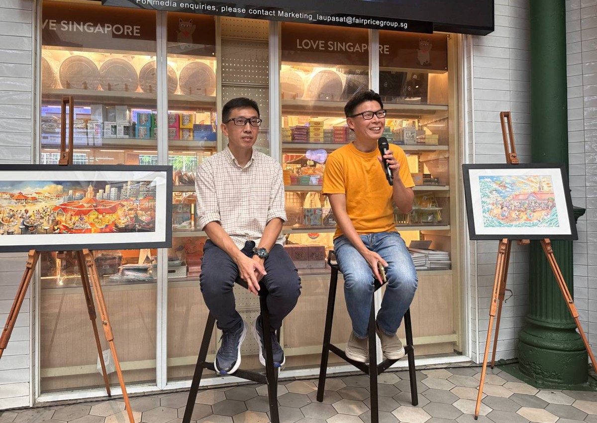 'This is probably one of my last murals': Artist Yip Yew Chong unveils latest creation as Lau Pa Sat celebrates 130th anniversary