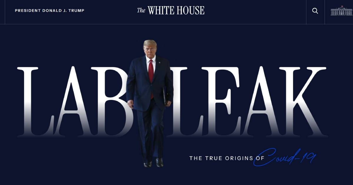 Trump's White House launches Covid website that criticises WHO, Fauci and Biden