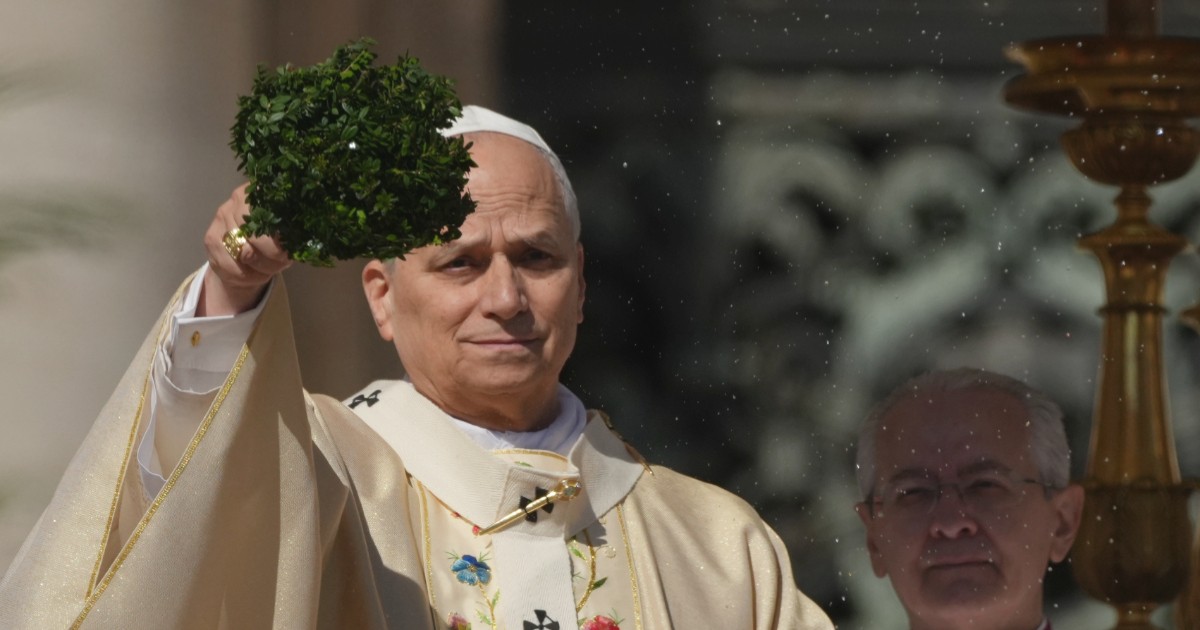 Pope Leo urges peace in first Easter Mass as Christians celebrate in Jerusalem, Gaza and Tehran