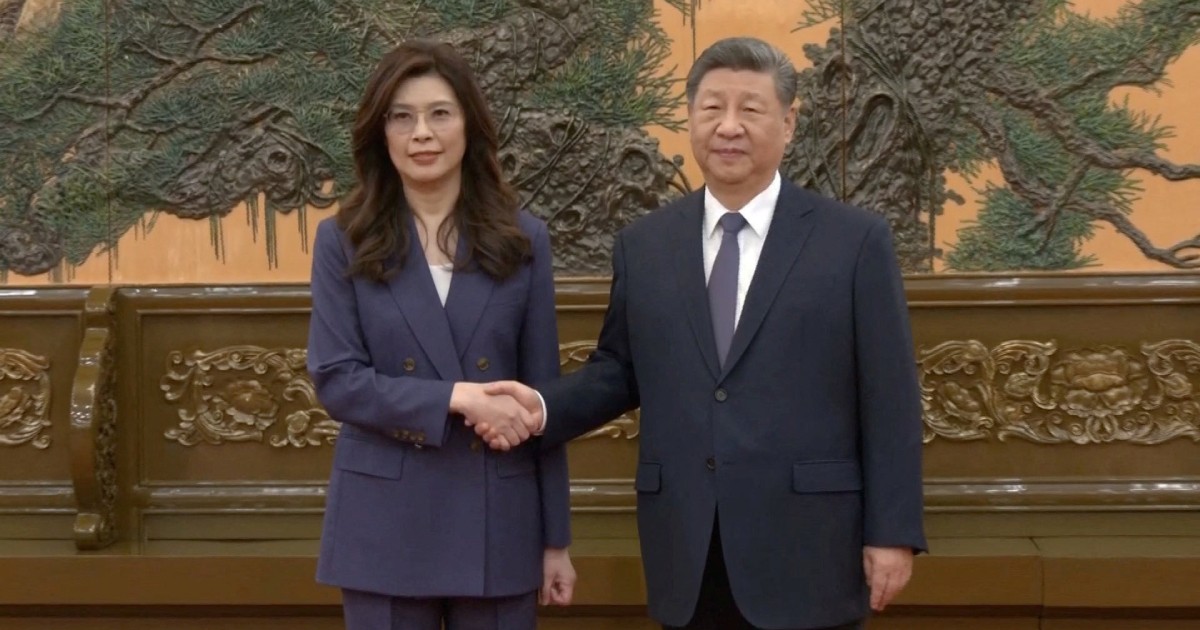 Taiwan spotted Chinese warplanes as Xi met opposition leader in Beijing