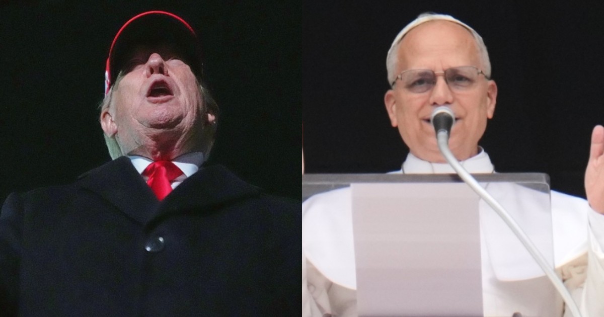 Trump says he won't apologise to Pope Leo and explains his reason for posting much-criticised meme