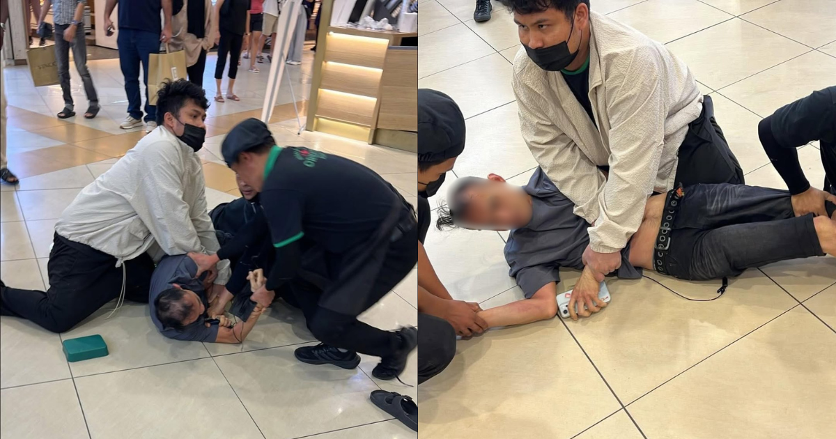 Snatch thief tackled by staff at Oriental Kopi JB outlet: 'They couldn't allow such a thing to happen'