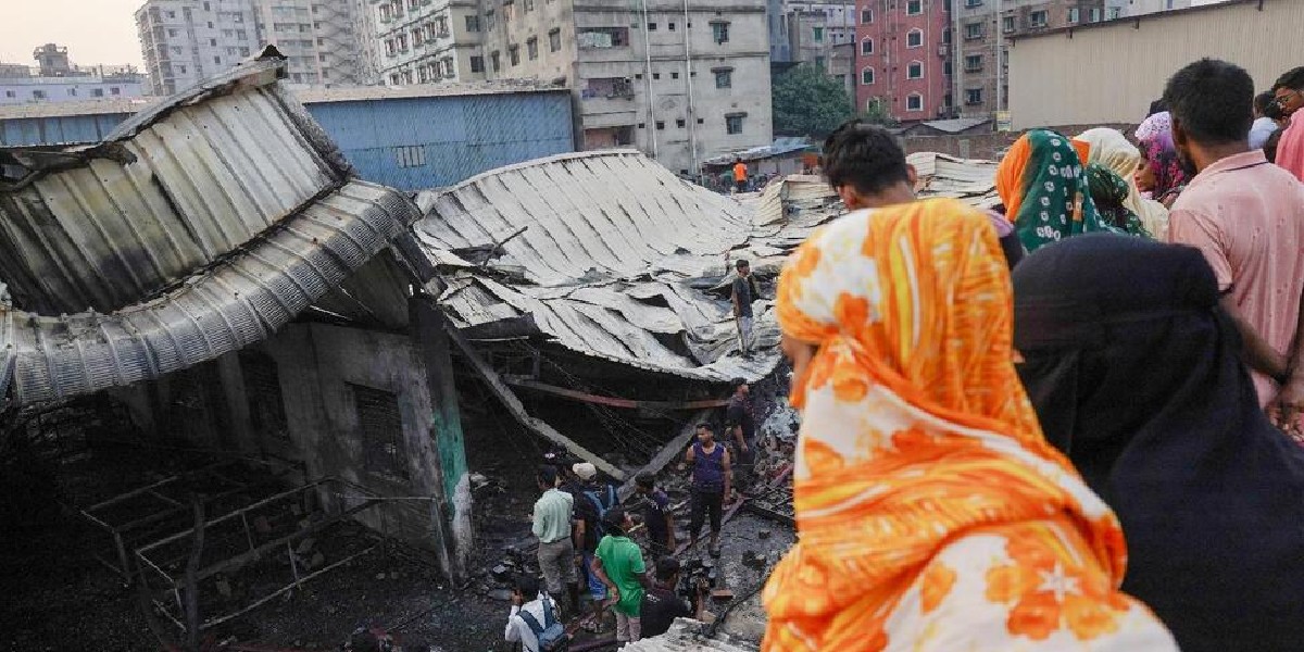 Fire at a gas lighter factory near Bangladesh's capital kills 5 people