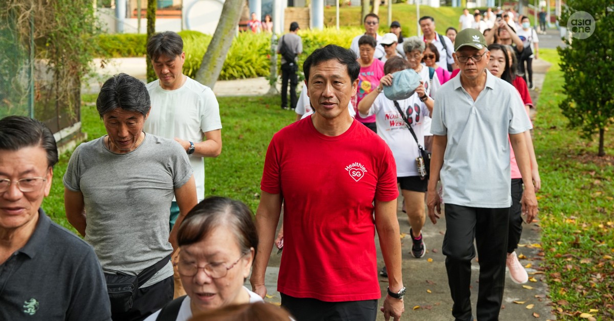 Brisk walking movement launched in Sembawang to turn residents' health around