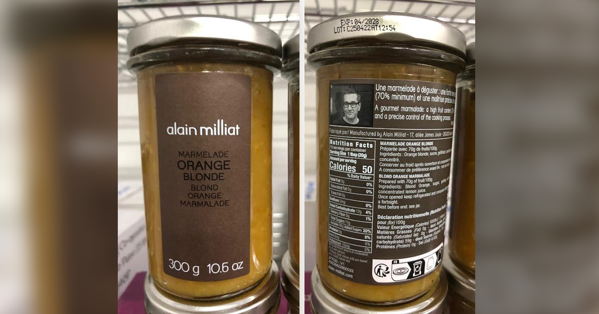 Orange marmalade recalled over potential presence of glass shards: SFA