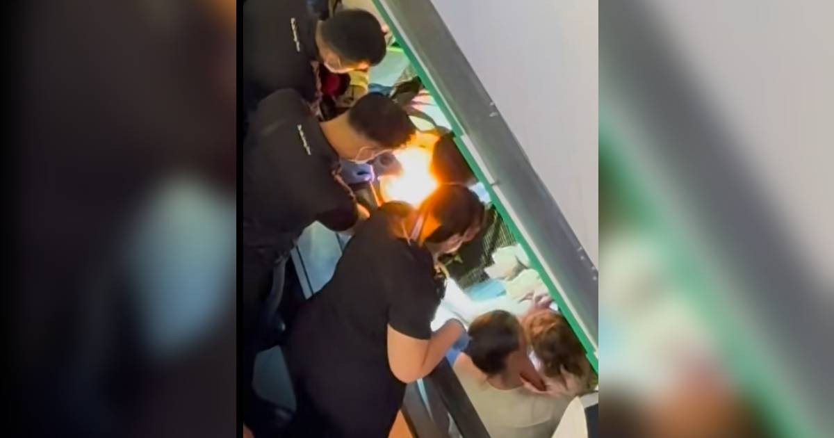 Child taken to hospital after footwear gets caught in Bugis Junction escalator