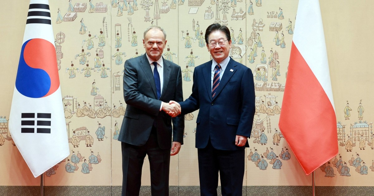 South Korea and Poland to upgrade ties as Tusk calls Seoul key ally after US