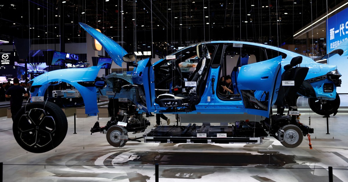 China's auto industry races to embed AI in line with Beijing mandate