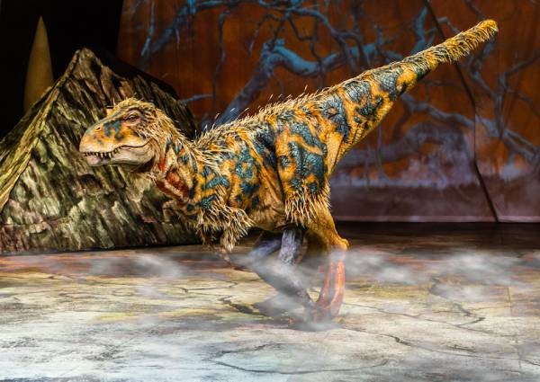 Walking with Dinosaurs stomps into Singapore with feathered T-Rex and 17 other dinosaurs