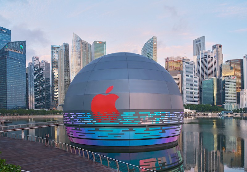 World's first floating Apple Store to open at Marina Bay Sands 'soon'