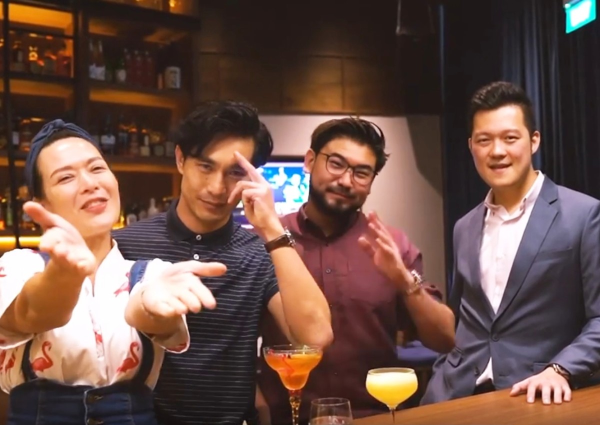 You just might catch Pierre Png bartending at his new beach club-themed restaurant at Raffles City