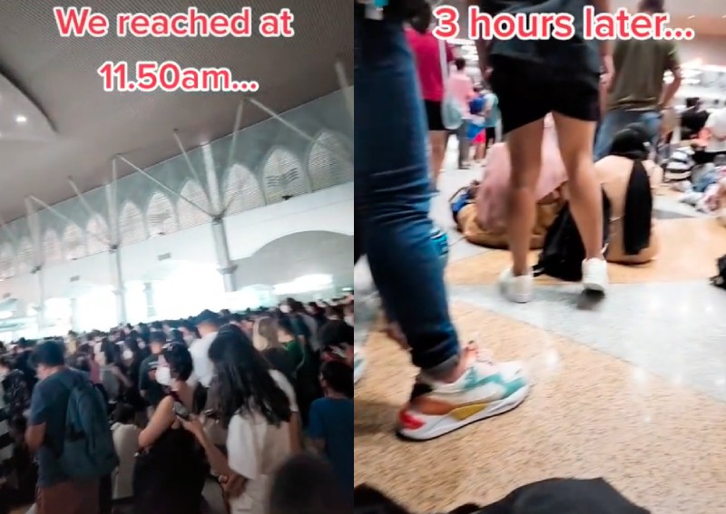 'Can't believe we endured this': Woman stuck in 5-hour-long queue at JB customs