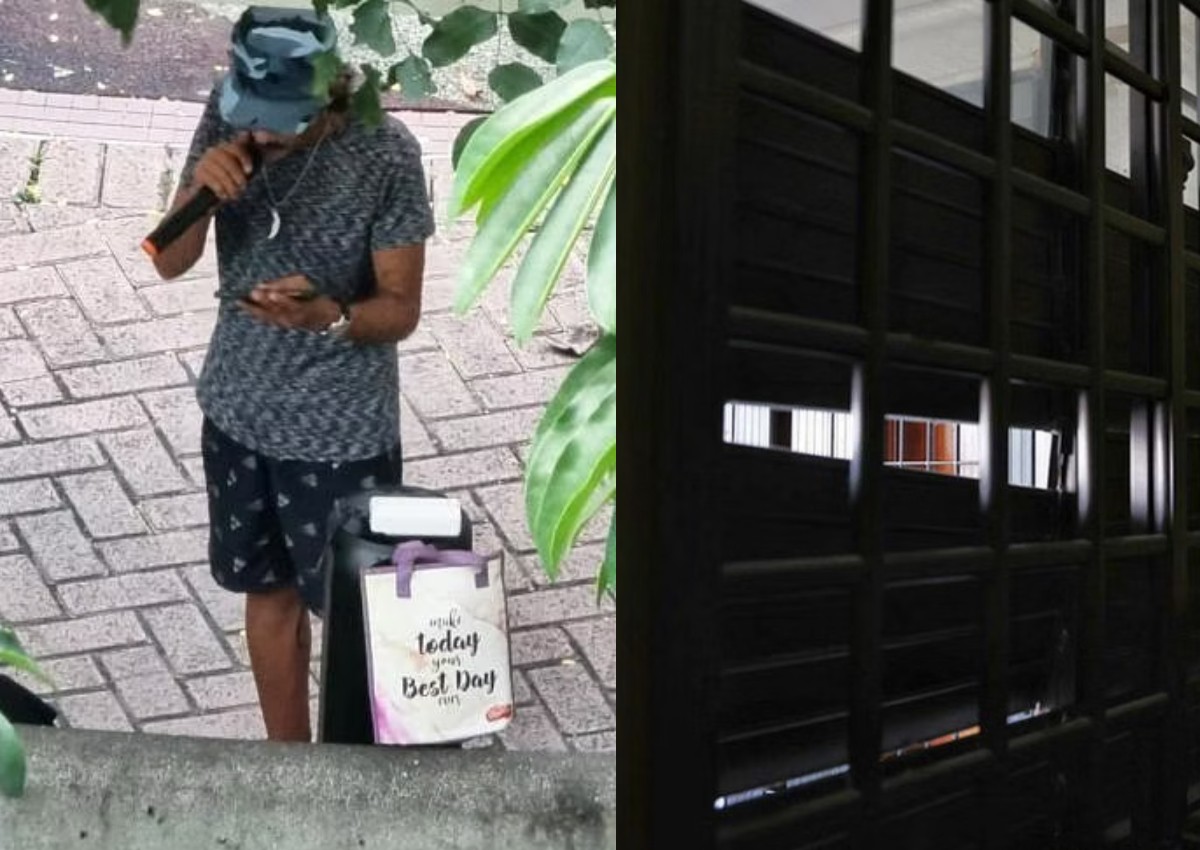 'It smelt like urine': Woman claims uncle threw 'bag of liquid' at her door after she confronted group about their singing