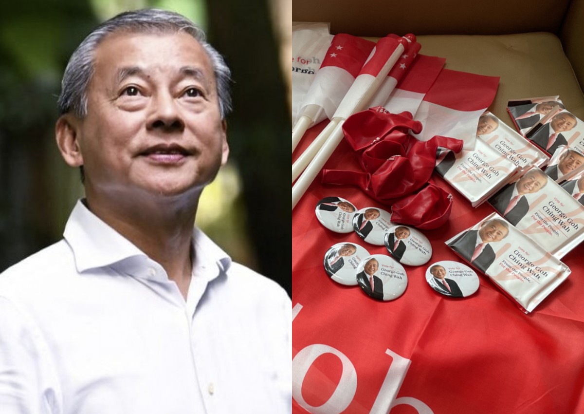 PE2023: George Goh announces charity sale for campaign items, says they're 'pay as you wish'