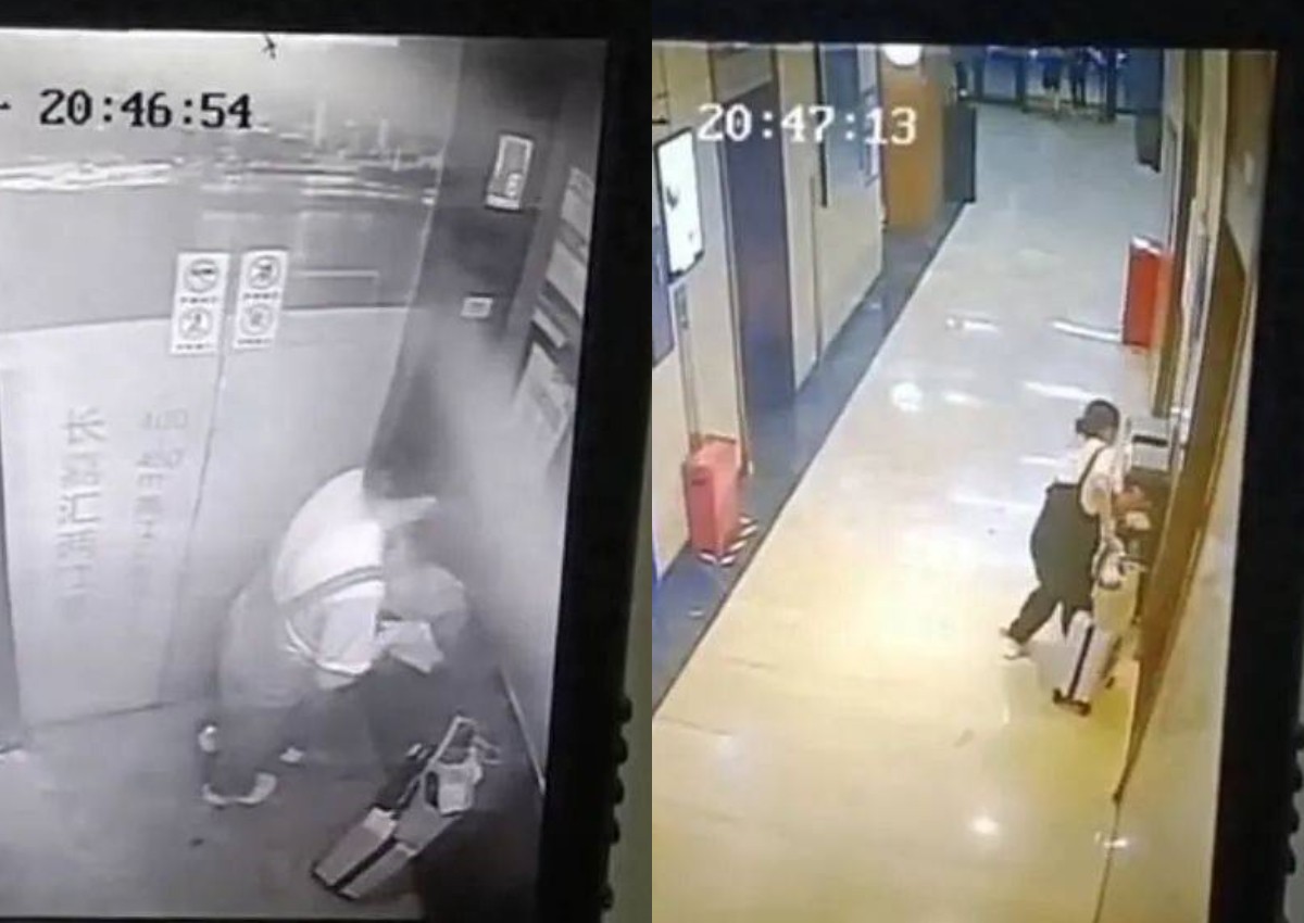 Woman in China gives birth in lift, dumps newborn in rubbish bin