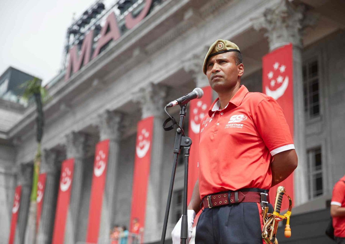 A dream job, but his intense role in NDP 2024 also demands sacrifice