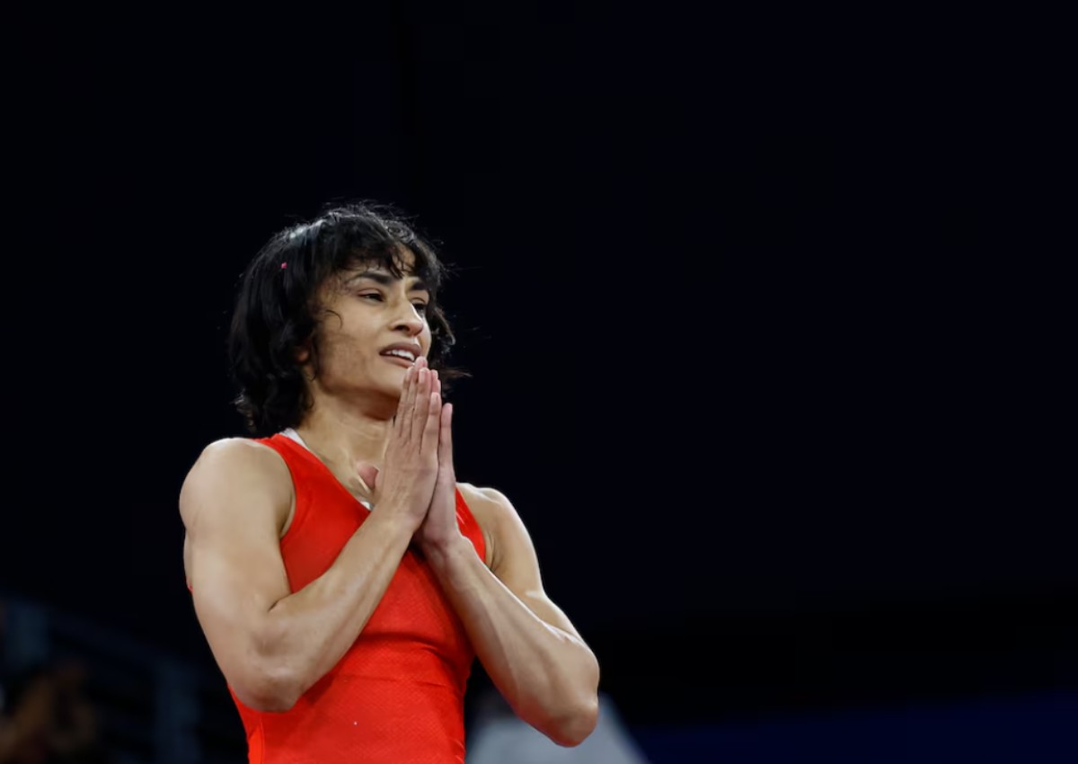 Indian wrestler Vinesh Phogat out of Paris Olympics gold medal bout for weighing 'a few grams over 50kg'