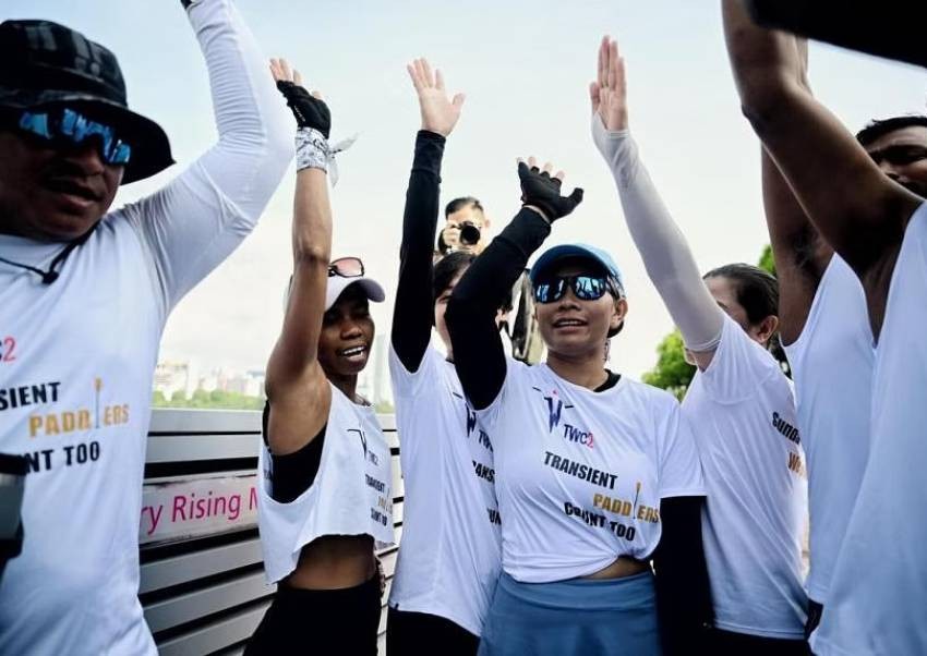 '6 days we work hard, Sundays we paddle hard': Singapore's first migrant workers' dragon boat team debuts in competition