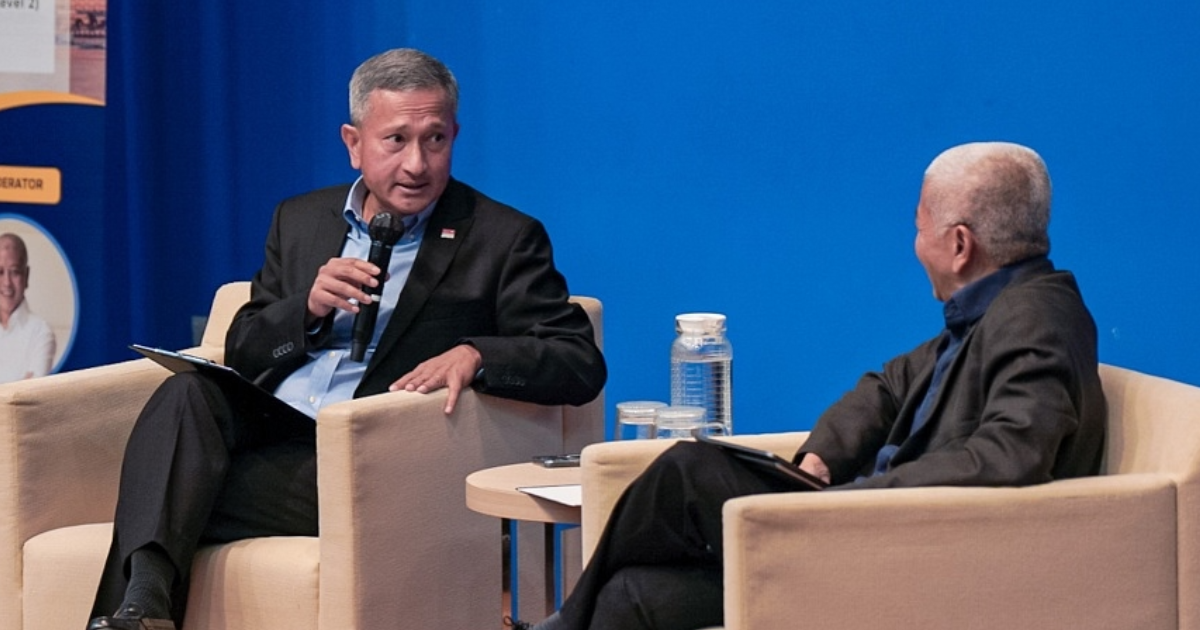 'We are not aiming for neutrality, we are upholding principles': Vivian on Singapore's foreign policy approach