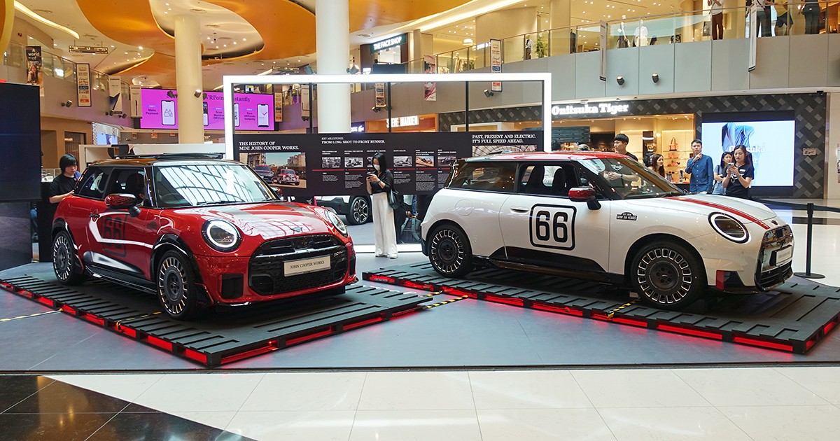 Mini 66 Collection celebrates Mini's 66th and Singapore's 60th birthdays