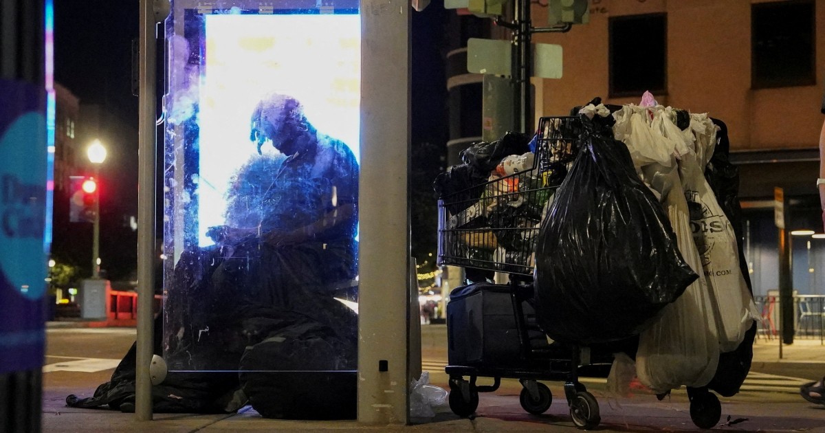 Homeless who refuse to co-operate with Trump crackdown may go to jail, White House says