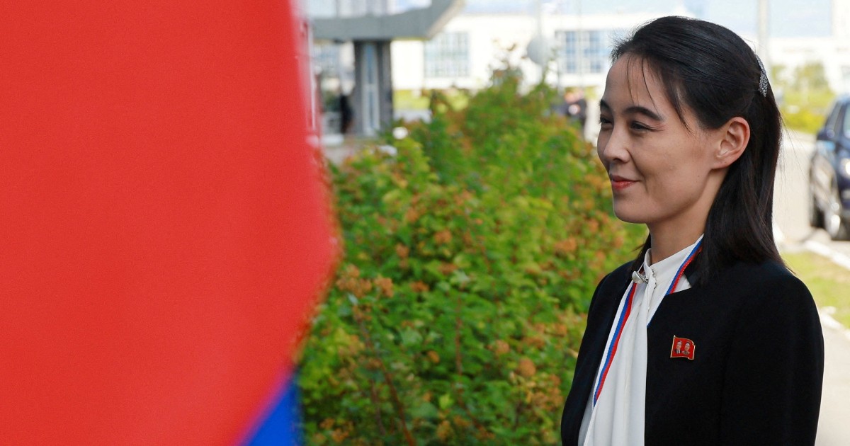 North Korea's Kim Yo-jong says South Korea has 'dual personality' over military drills