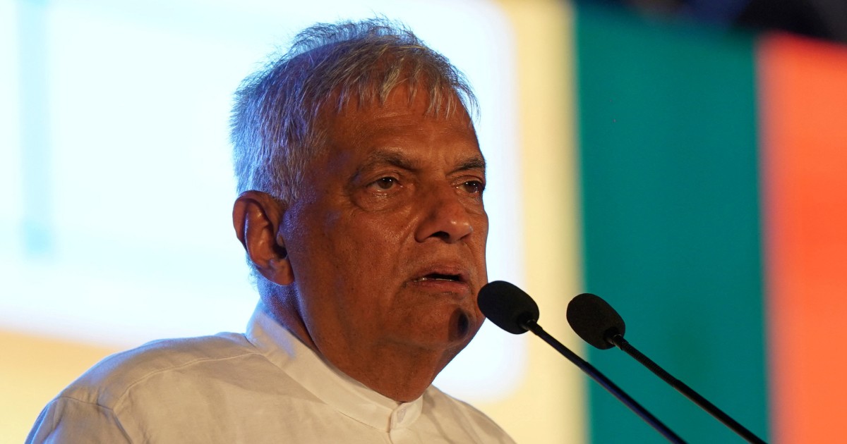 Sri Lanka arrests former President Wickremesinghe, local media reports