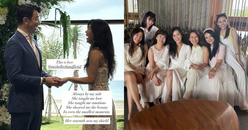 'Fate is unstoppable': Michelle Chia weds real estate agent boyfriend in whirlwind marriage
