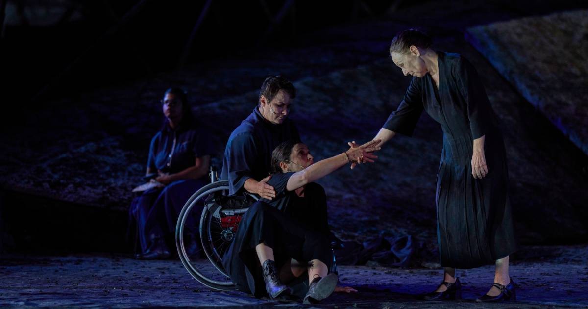As the world rediscovers The Odyssey, disabled actors in Greece explore the pain of war